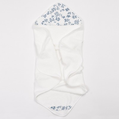 Bim Bla® Asciugamano con capuccio 75x75 blu