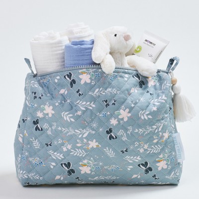 Bim Bla® Baby Care Pouch - Gray Meadow