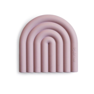 Mushie® Massaggiagengive arcobaleno (Mauve)