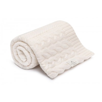 My Memi® Merino wool blanket cream - premium colleciton
