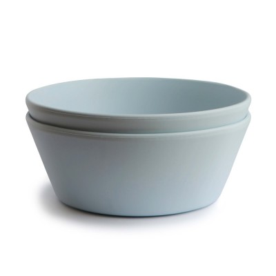 Mushie® Dinner Bowl Round (Powder Blue)
