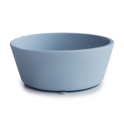 Mushie® Silikonska zdjela (Powder Blue)
