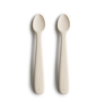 Mushie® Baby Spoon (Ivory)