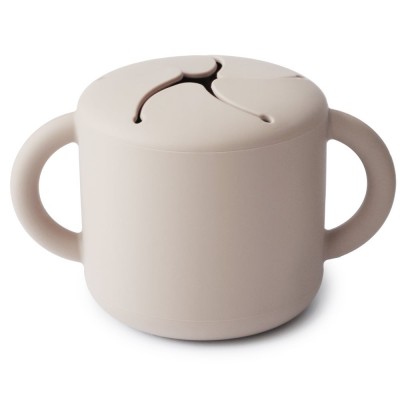 Mushie ® Snack Cup (Ivory)