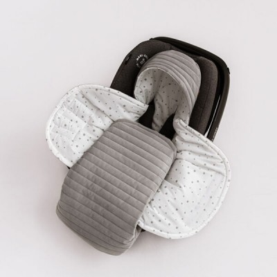 Car seat wrap - gray