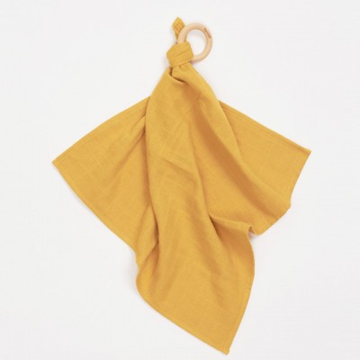 Bim Bla® Teethers with musling clothing orange