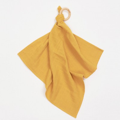 Bim Bla® Teethers with musling clothing orange